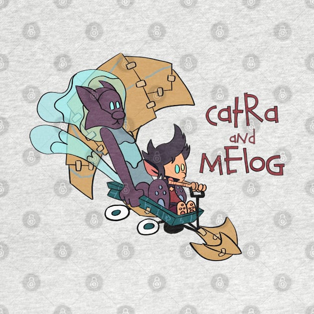 Catra and Melog Skiff by Sepheria